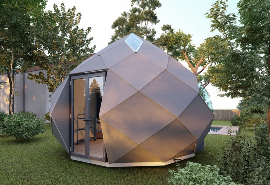 Outdoor Pods & Private Spaces.